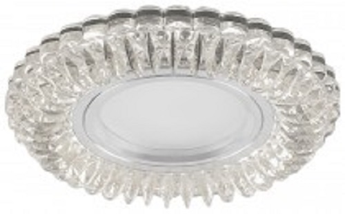 Светильник встраиваемый Feron со светодиодной подсветкой 4000К MR16 G5.3 прозрачный CD988 фото Светильник встраиваемый Feron со светодиодной подсветкой 4000К MR16 G5.3 прозрачный CD988 картинка